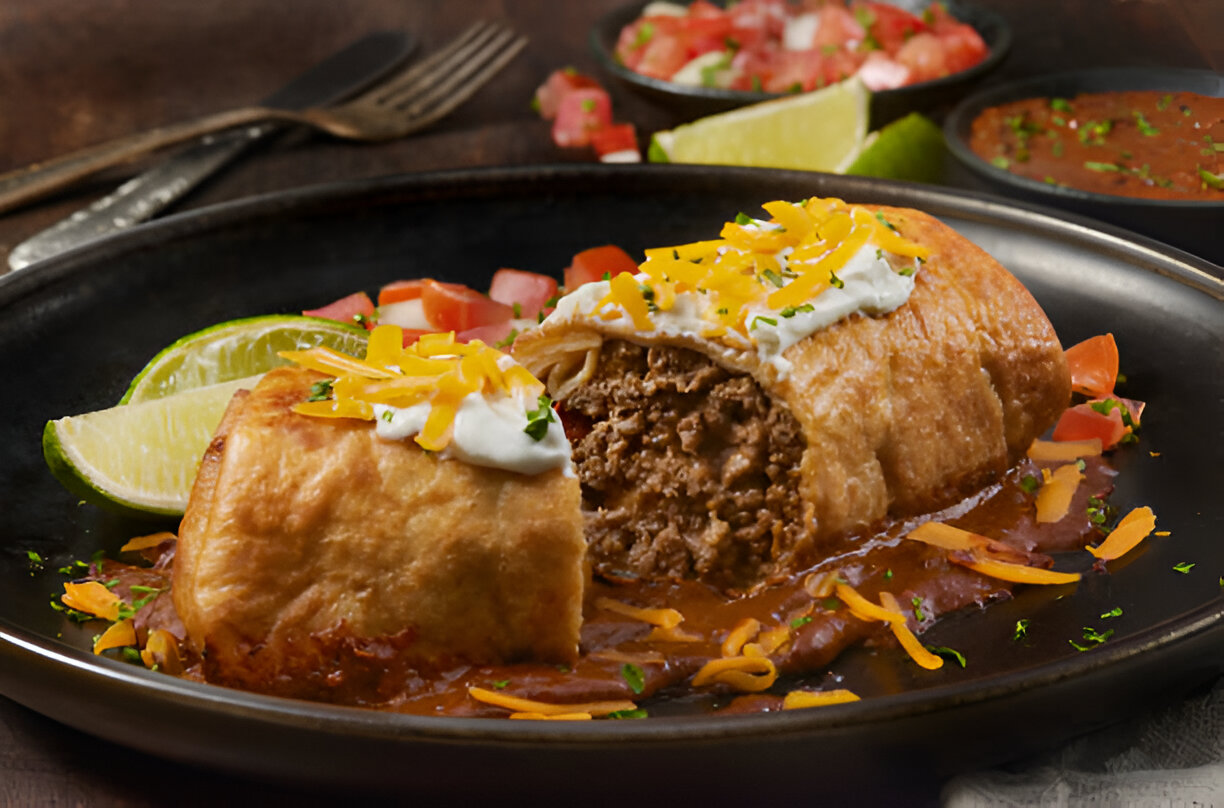 Air Fryer Chimichangas