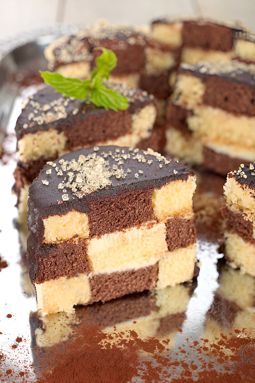 Checkerboard Cake