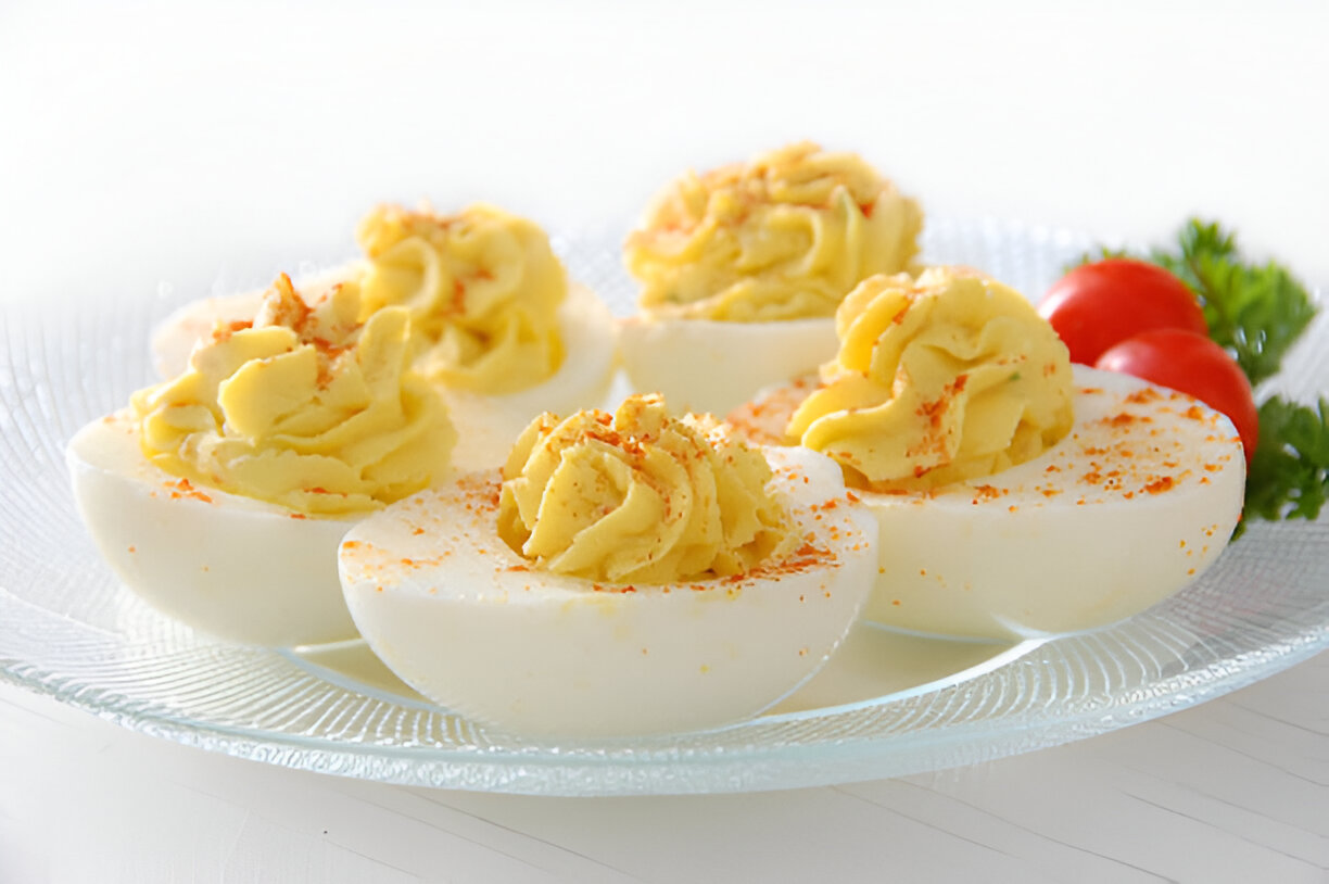 Deviled Eggs Without Mayo