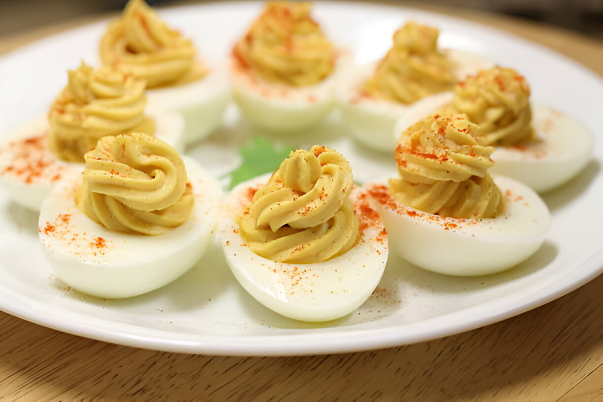 Deviled Eggs Without Mayo