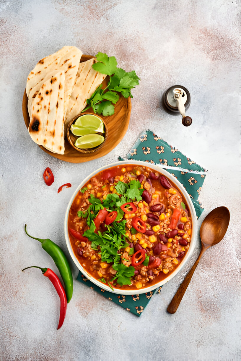 Easy Vegetarian Chili