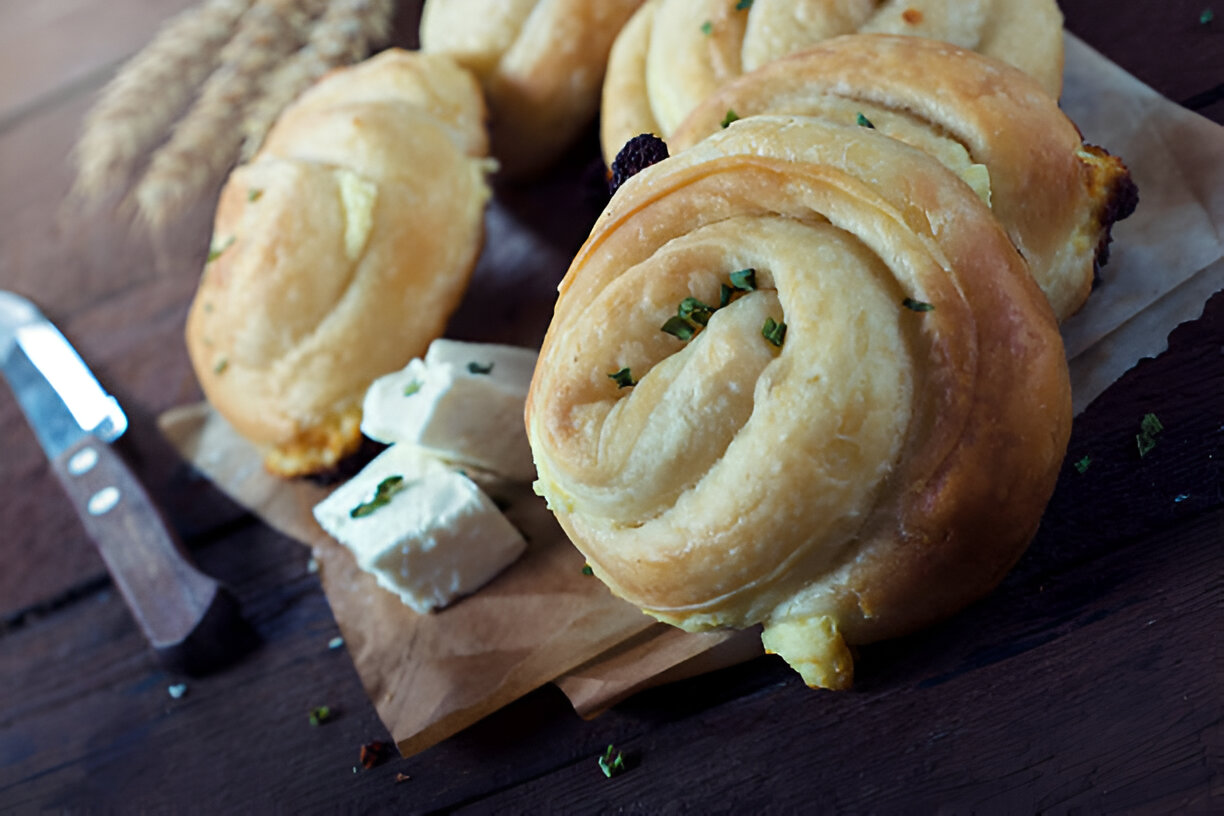 cheesy dinner rolls
