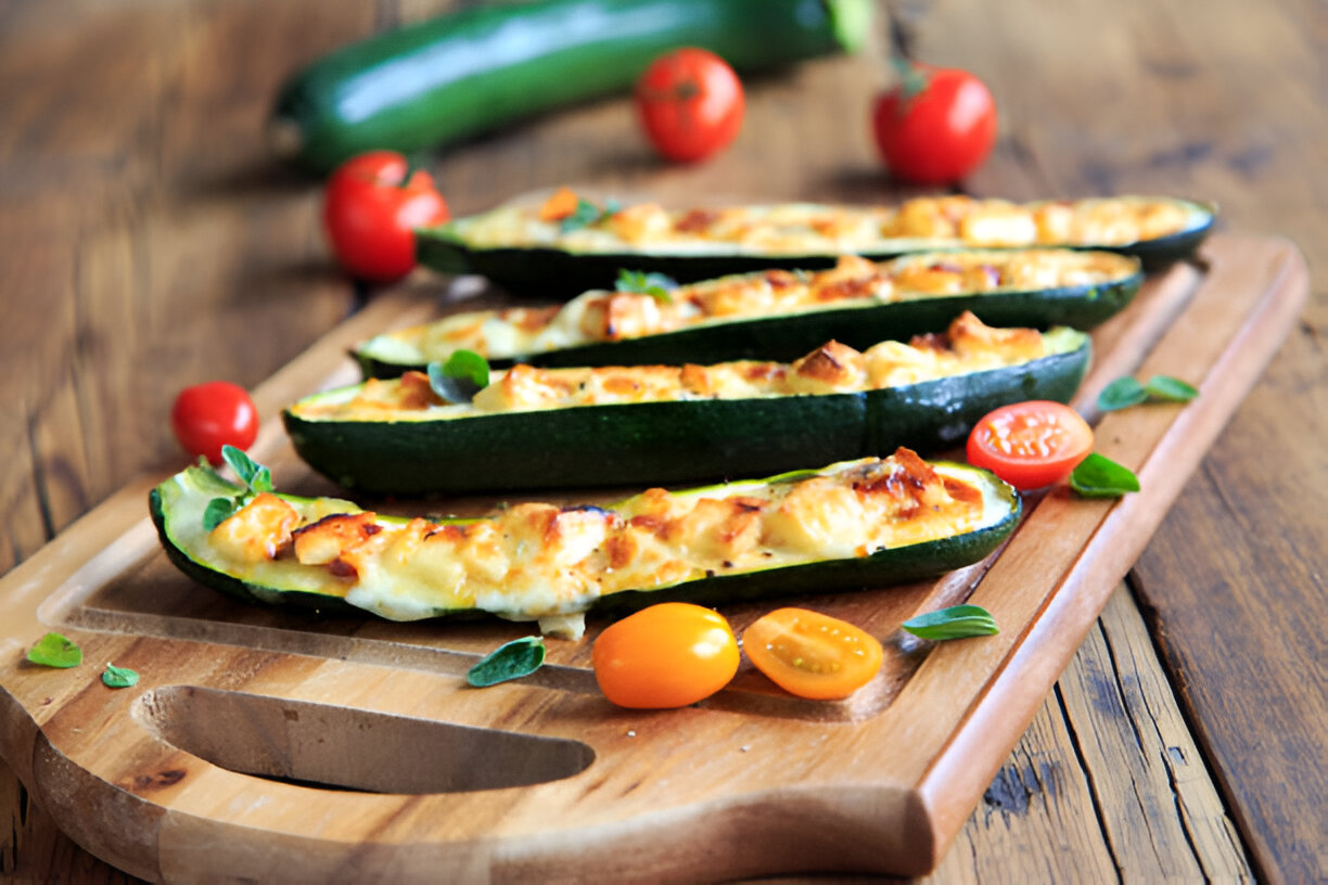 cheesy zucchini