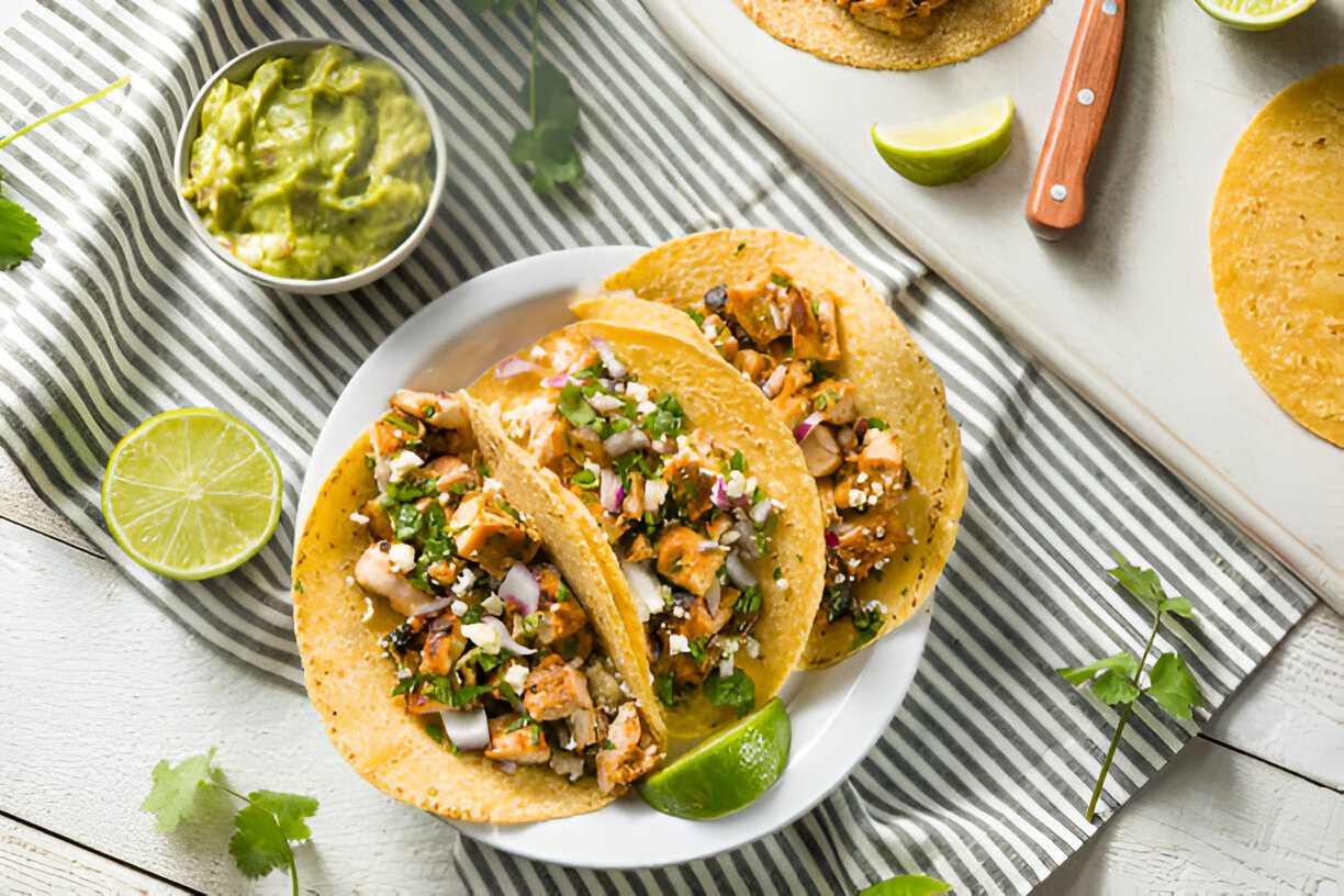 crockpot chicken tacos