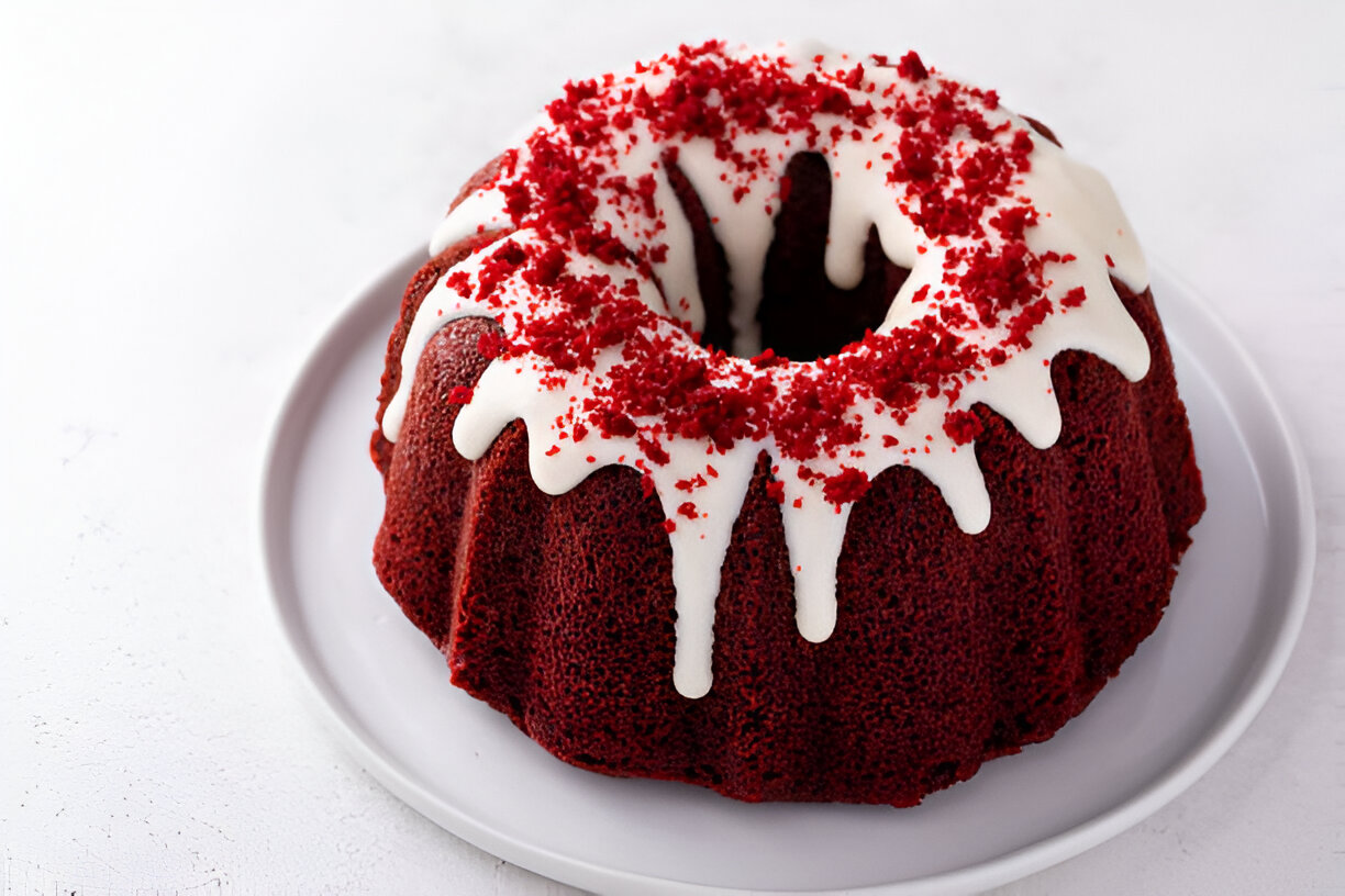 Chocolate Beet Cake with Beet-Vanilla Glaze