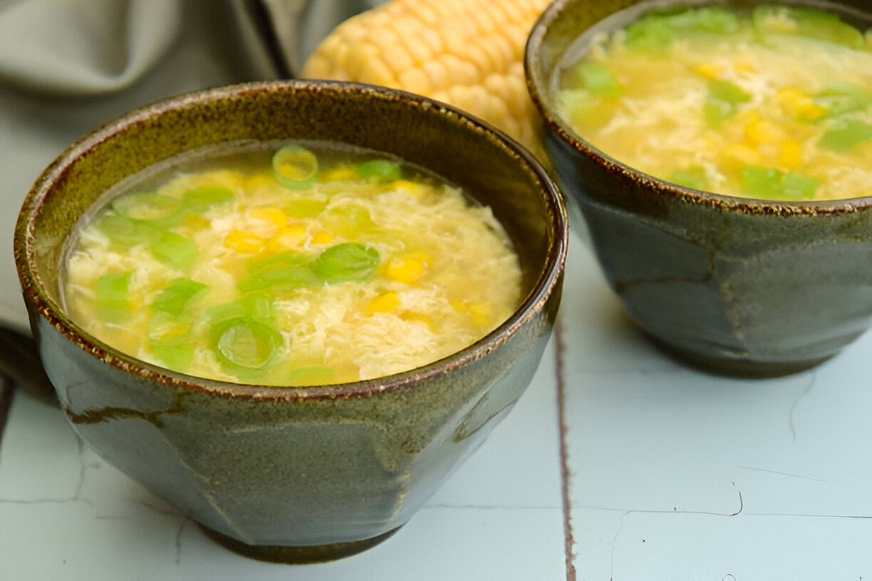 Instant Pot Vegan Corn Congee