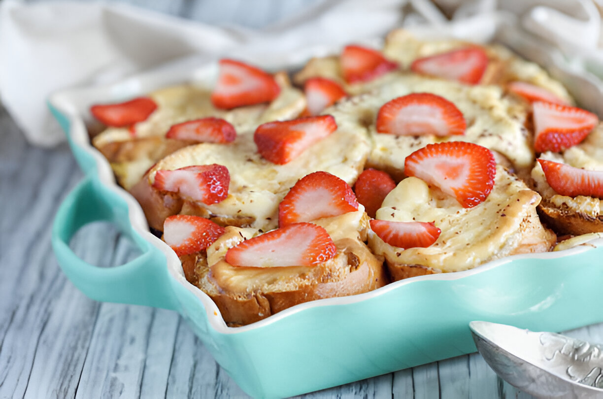 Strawberry Cheesecake French Toast
