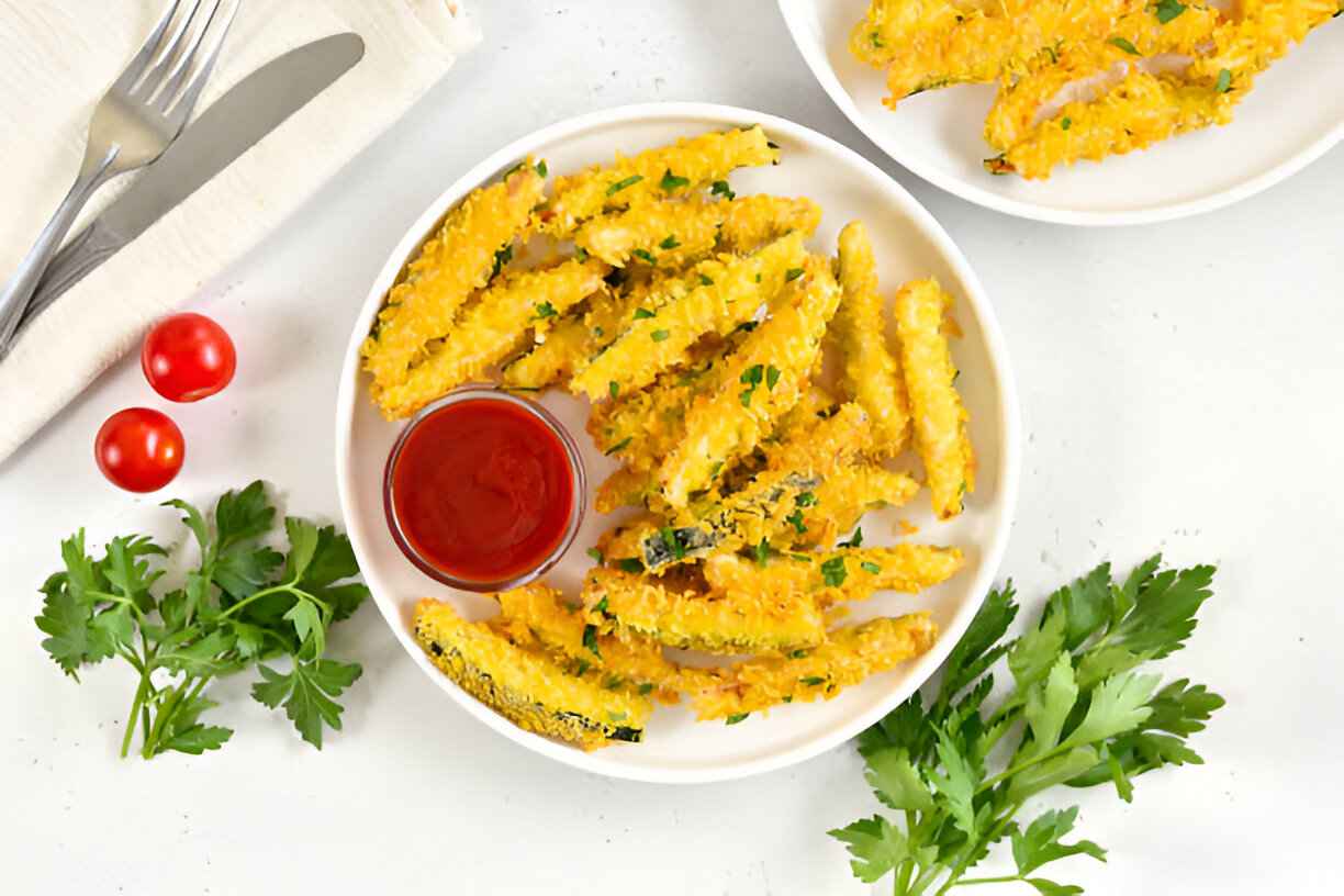 air fryer zucchini fries