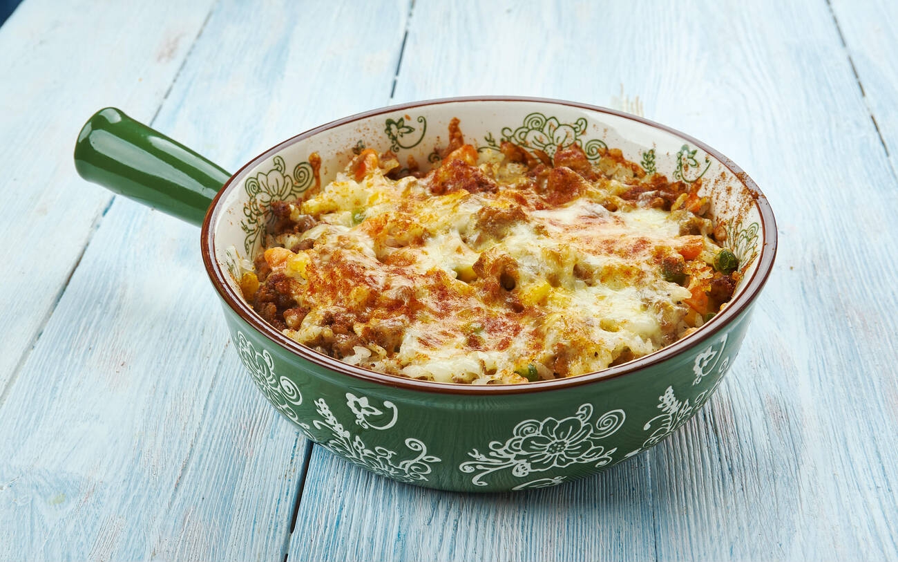 cheesy cauliflower rice