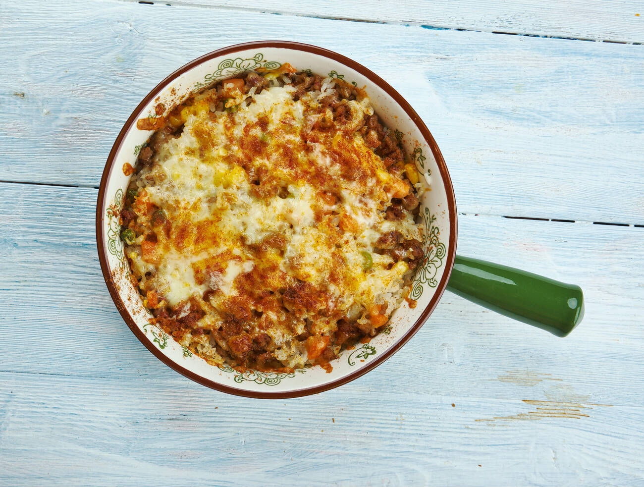 cheesy cauliflower rice