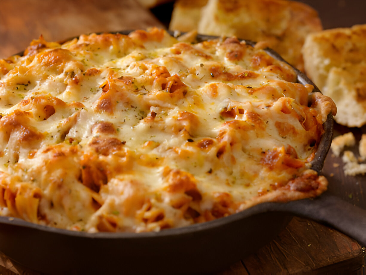 cheesy egg noodles