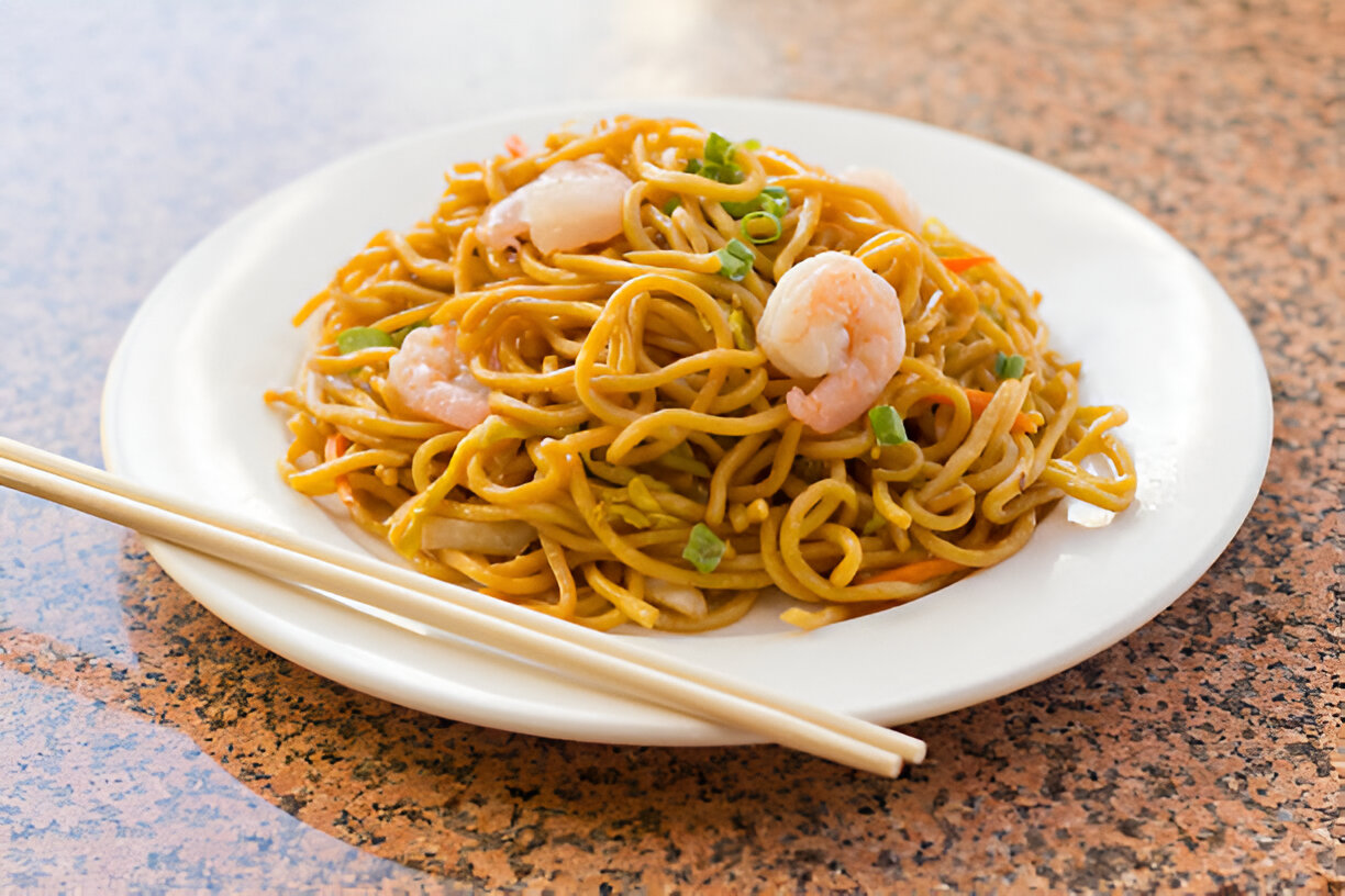 shrimp lo mein recipe