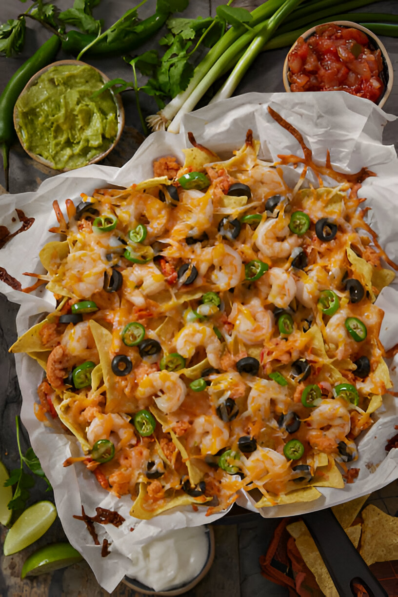 shrimp nachos