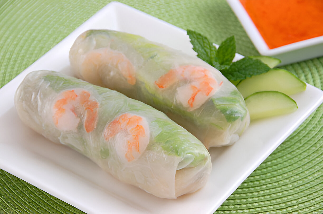 shrimp spring rolls