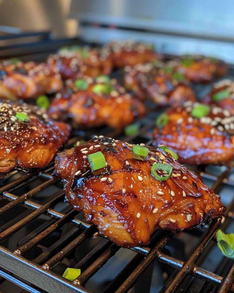 Crispy Japanese BBQ Chicken Thighs taken with iphone 15 pro max --iw 2 --ar 4:5 --v 6.0 --raw