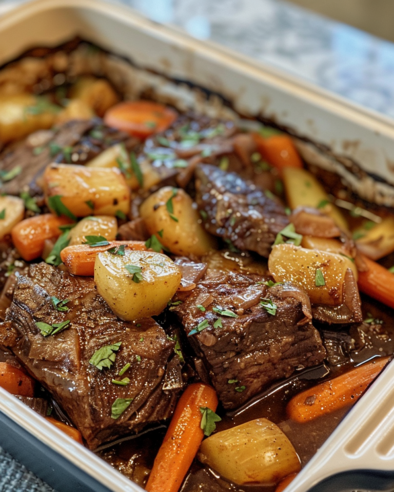 Korean Style Pot Roast taken with iphone 15 pro max --iw 2 --ar 4:5 --v 6.0 --raw