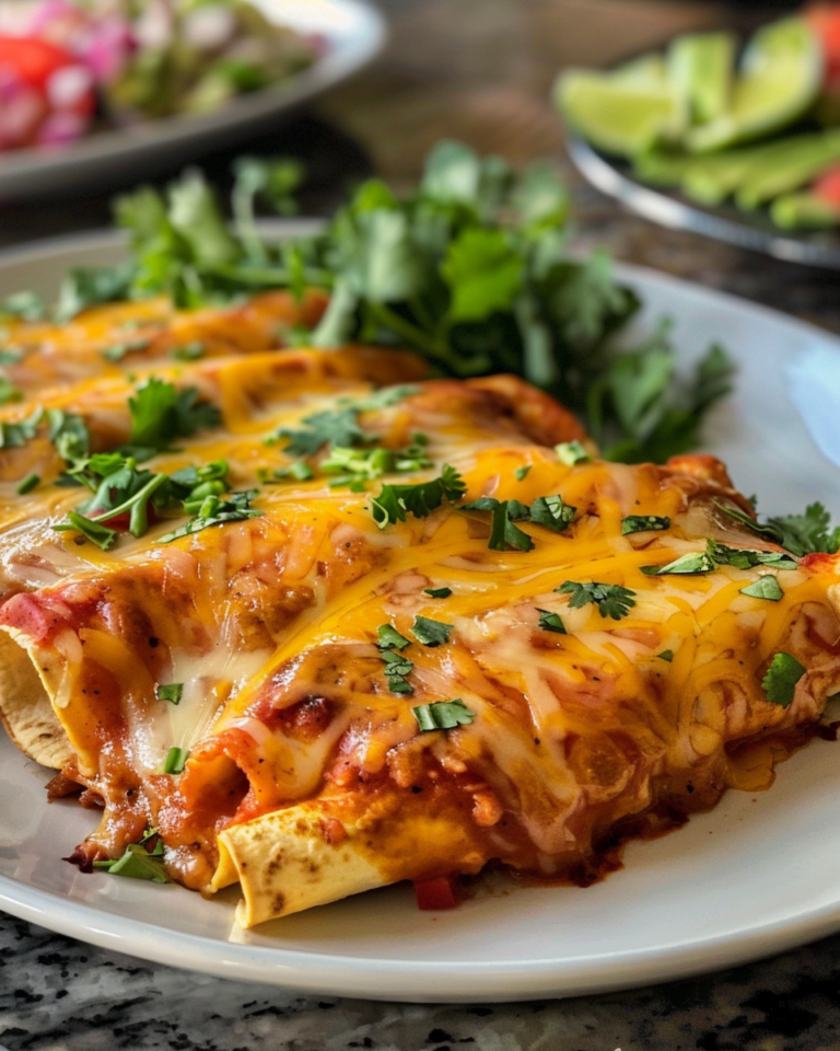 Queso Chicken Enchiladas taken with iphone 15 pro max --iw 2 --ar 4:5 --v 6.0 --raw