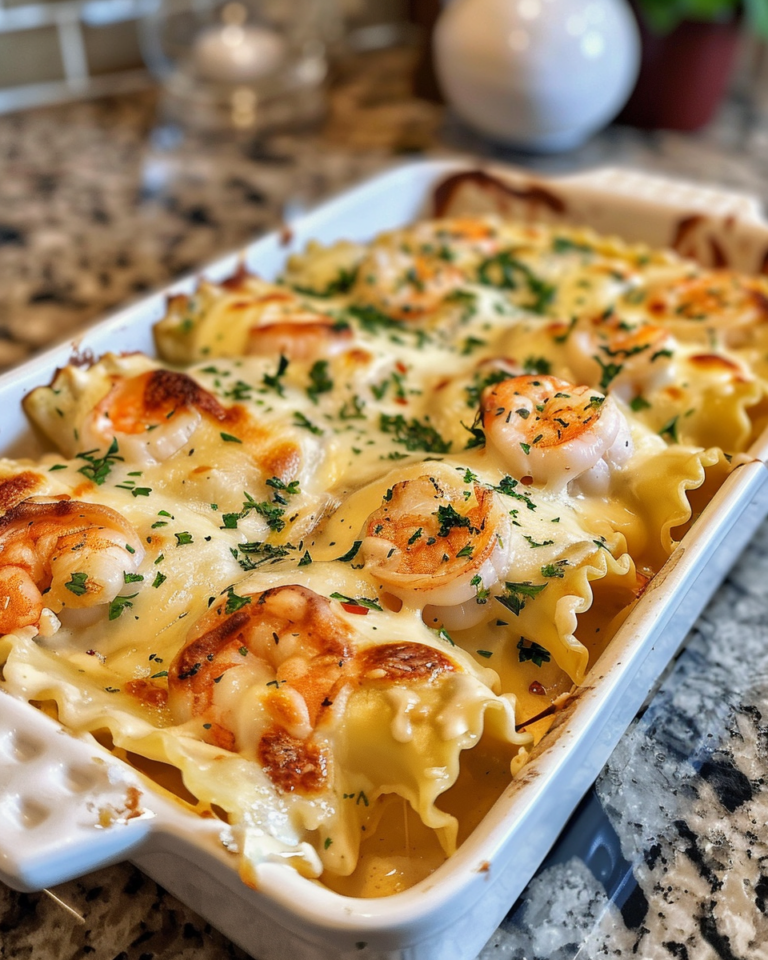 Shrimp Crab Alfredo Lasagna Roll Ups taken with iphone 15 pro max --iw 2 --ar 4:5 --v 6.0 --raw